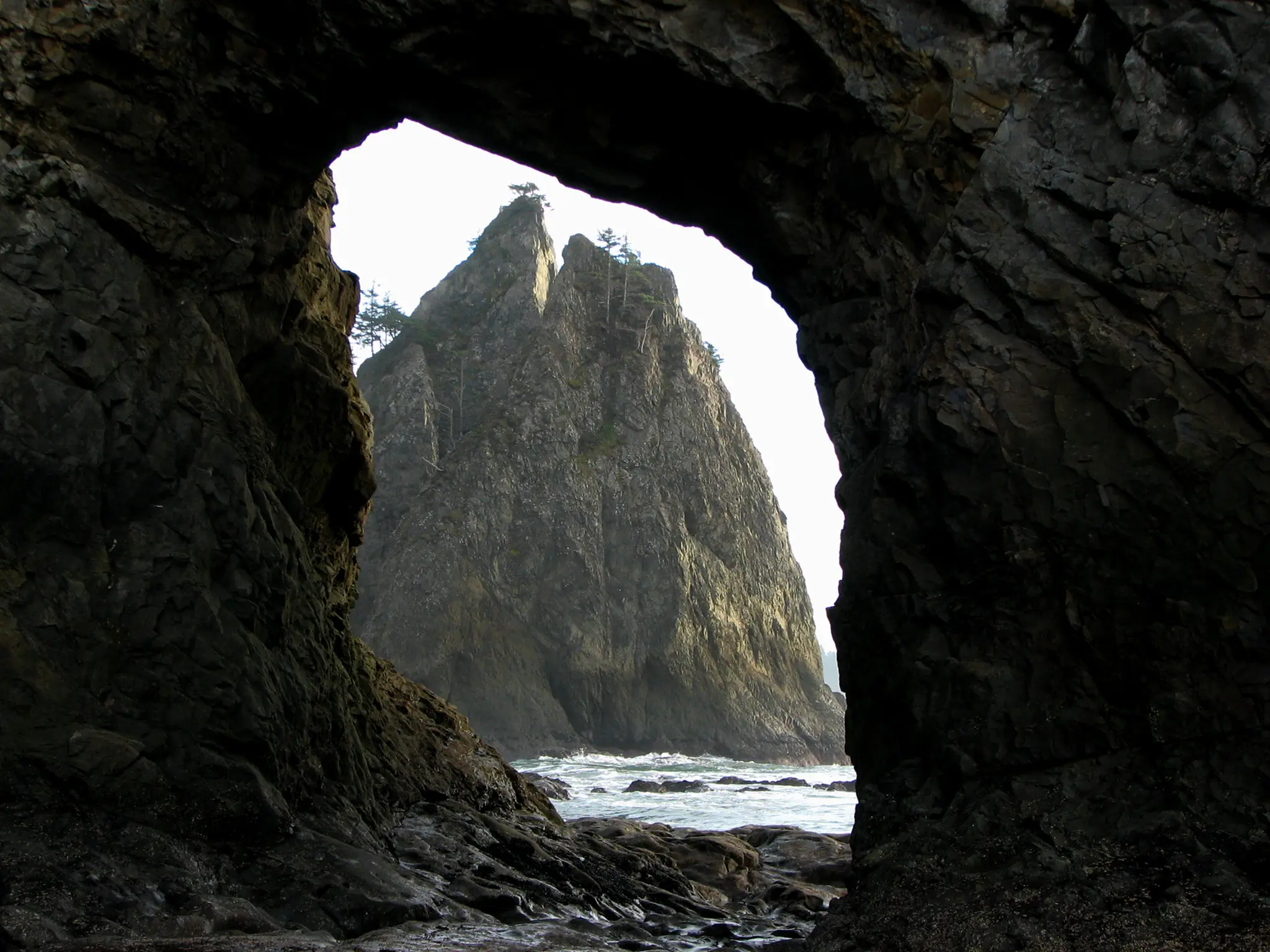 View of the Hole in the Wall.